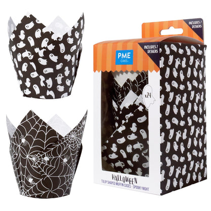 PME Spooky Halloween Muffin Cases 24pcs