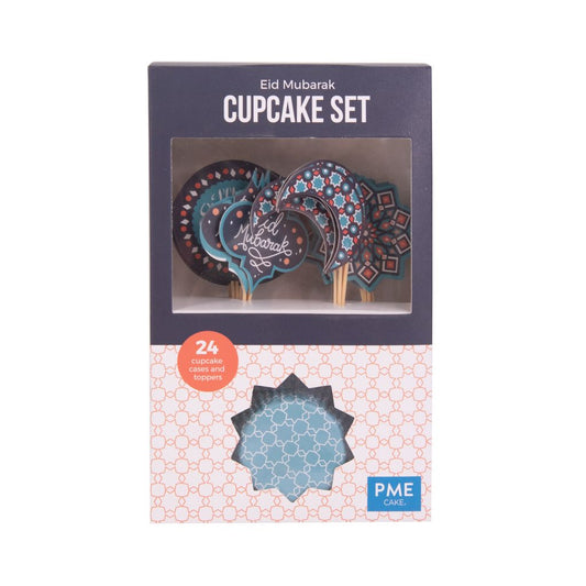 PME Eid Mubarak Cupcake Set 24pc