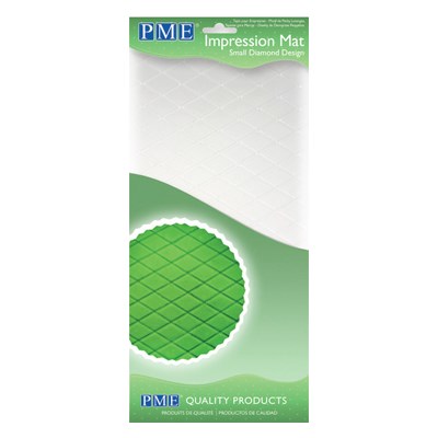 PME Impression Mat - Small Diamond