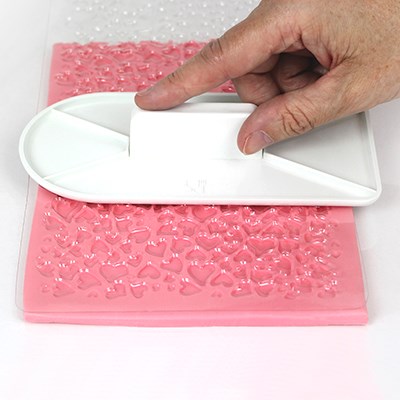 PME Impression Mat - Mini Heart