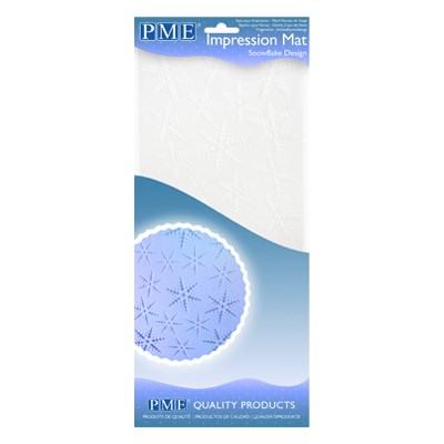 PME Impression Mat - Snowflake