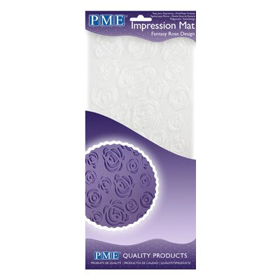 PME Impression Mat - Fantasy Rose