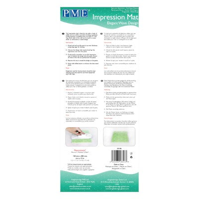 PME Impression Mat - Elegant Wave