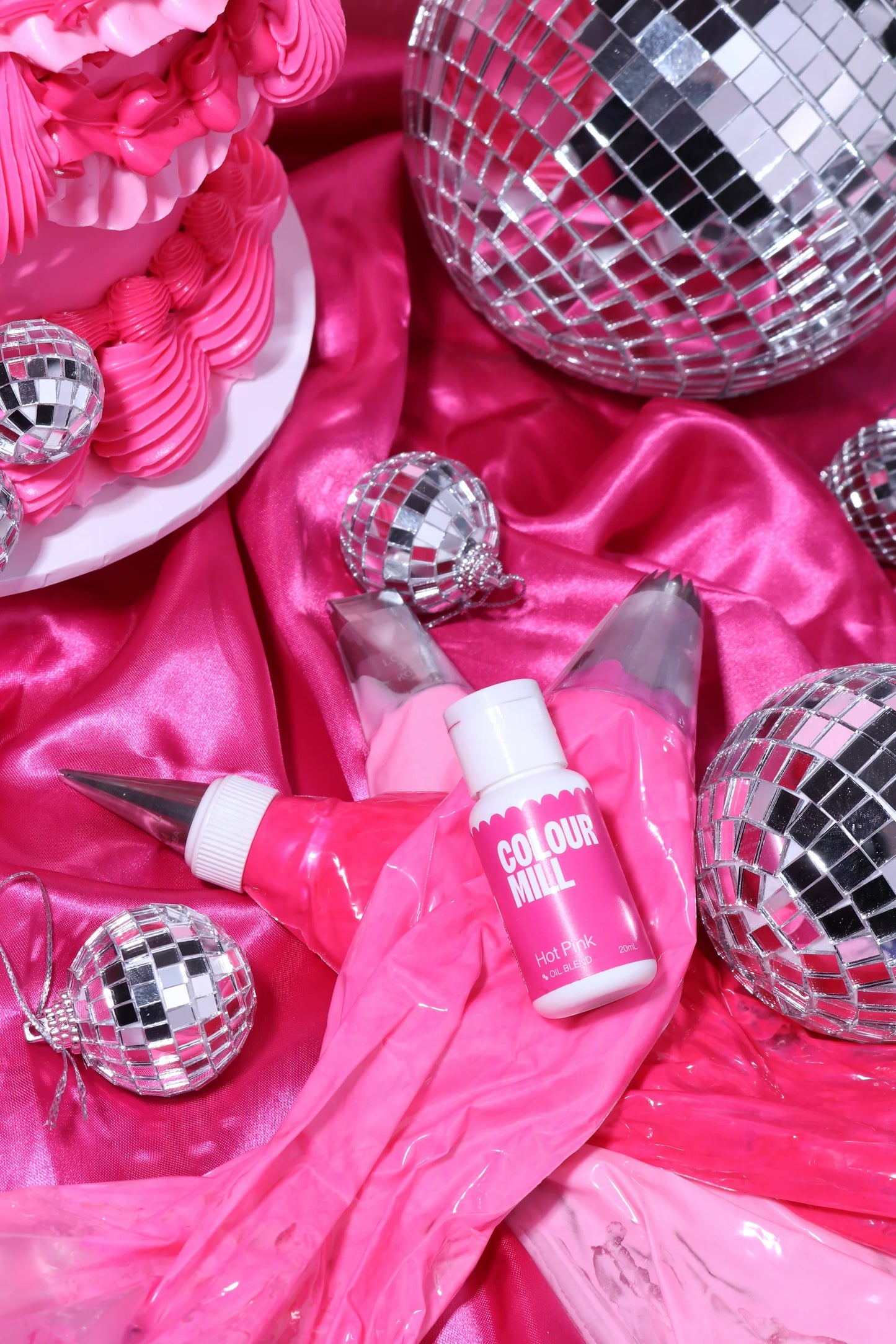 Colour Mill Oil Based Colouring 20ml - Hot Pink