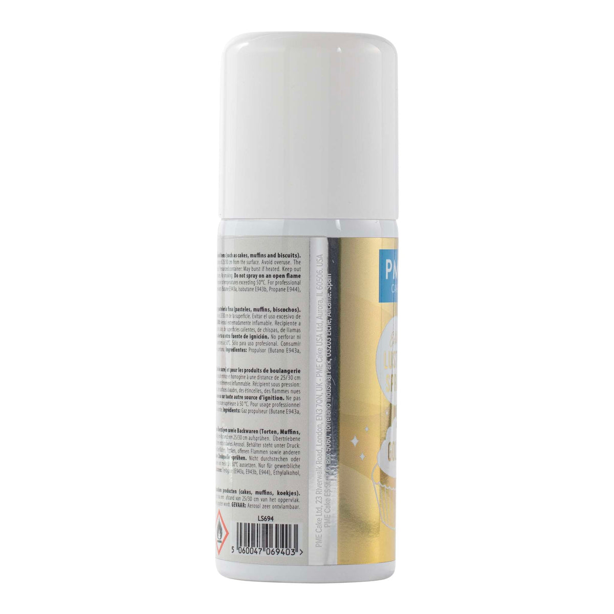 PME Lustre Spray 100ml - Gold