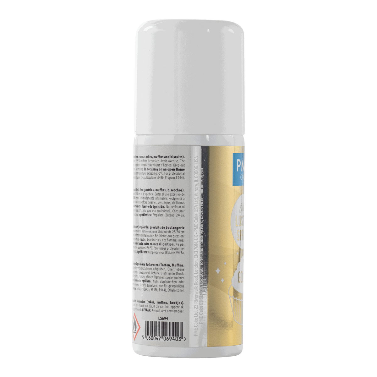 PME Lustre Spray 100ml - Gold