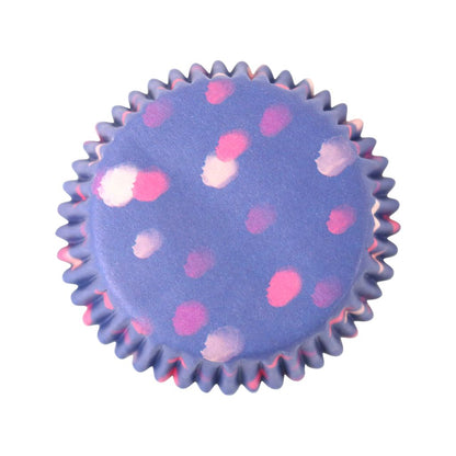 PME Cupcake Cases - Watercolour Dots 60pc