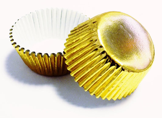 PME Gold Foil MINI Cupcake Cases 45pc
