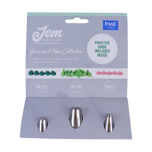 PME/JEM Nozzle Set - Grass and Hair Collection #233 #235 #22