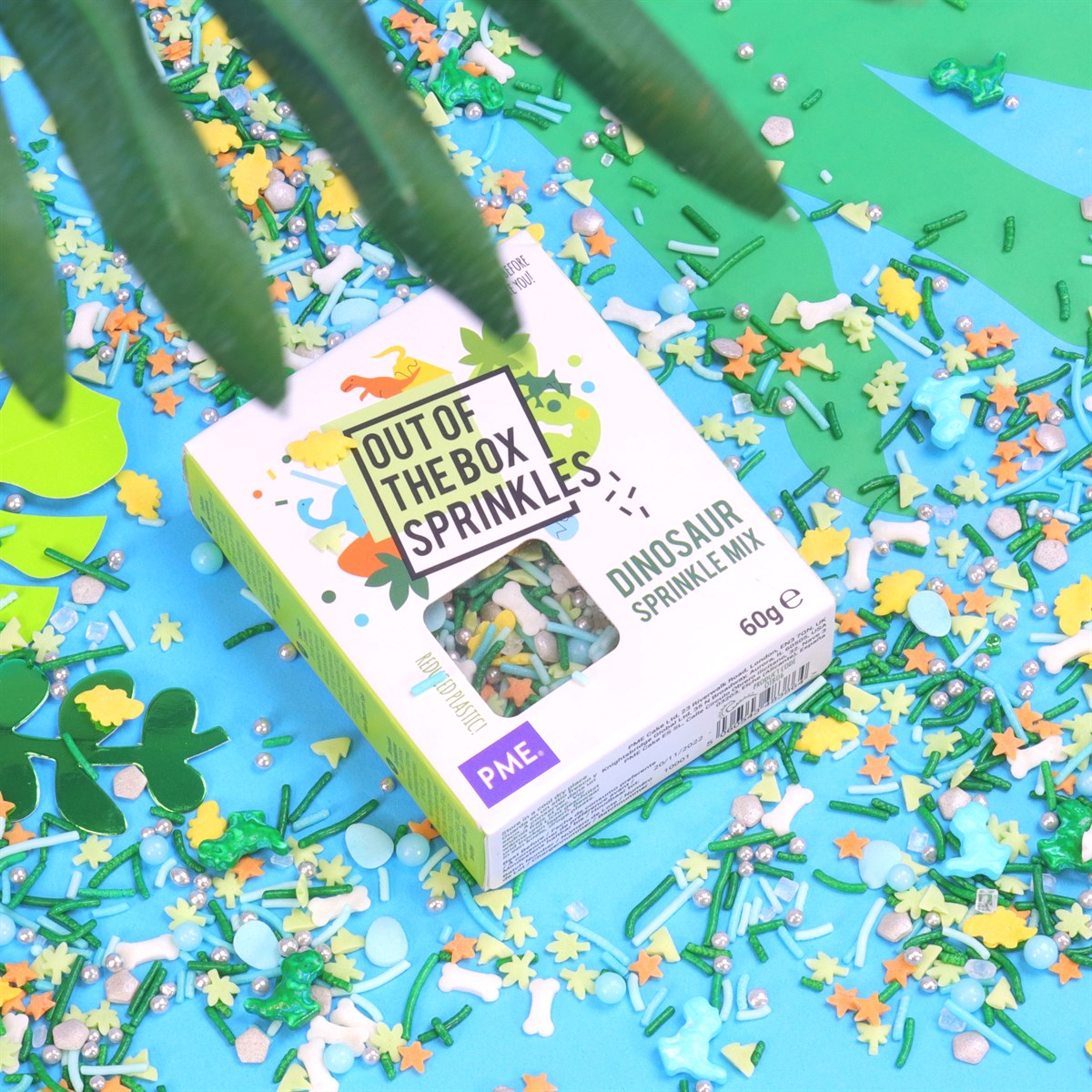 PME Ootb Sprinkles 60g - Dinosaur Mix