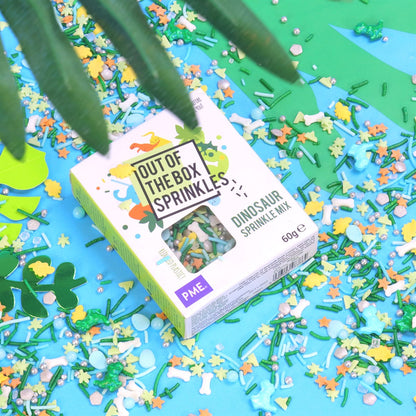 PME Ootb Sprinkles 60g - Dinosaur Mix