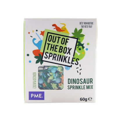 PME Ootb Sprinkles 60g - Dinosaur Mix