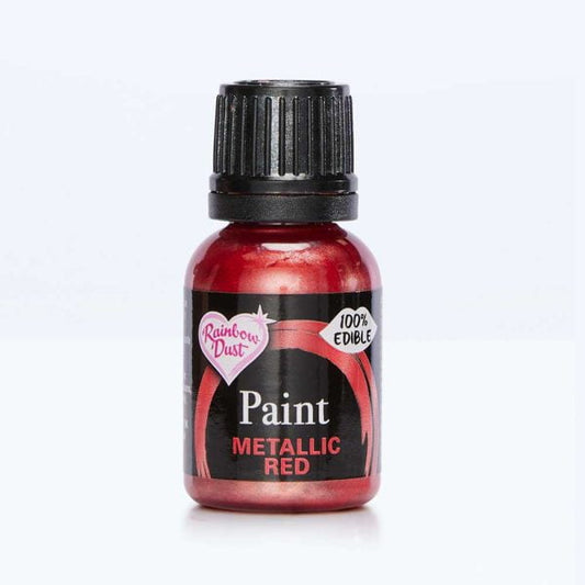 Clearance [Out Of Date] - Rainbow Dust Metallic Paint 25g - Red