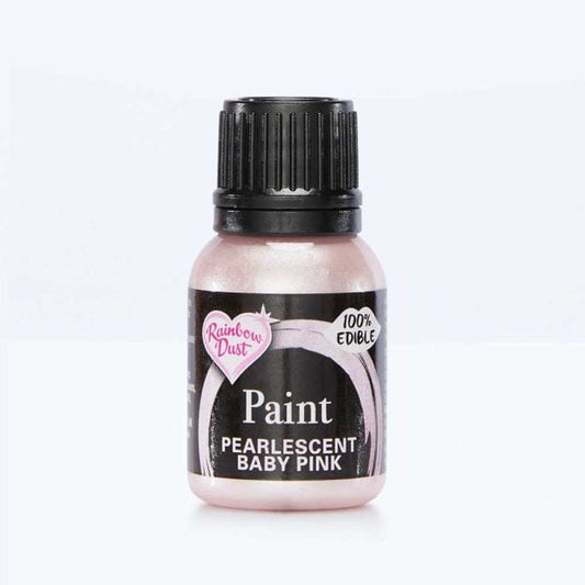 Clearance - Rainbow Dust Metallic Paint 25g - Baby Pink