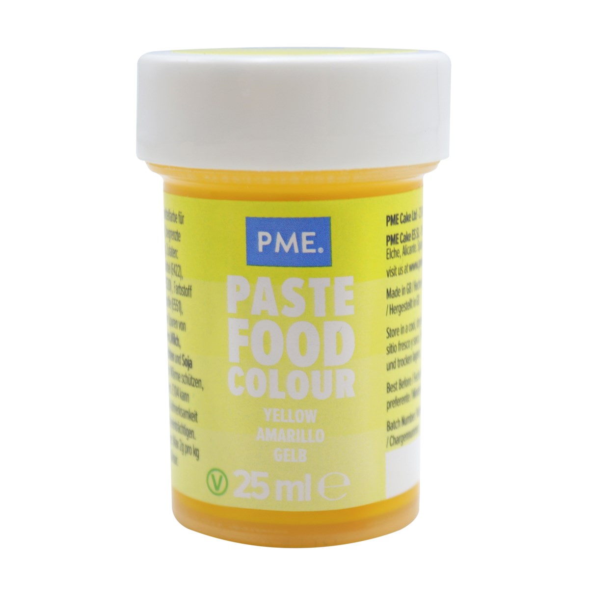 PME Colour Paste - Sunny Yellow - 25g