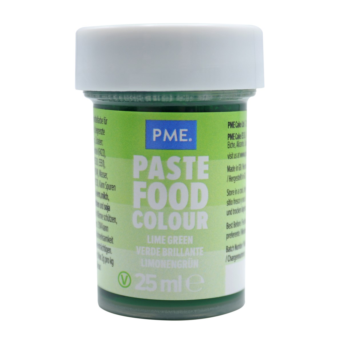 PME Colour Paste - Lime Green - 25g