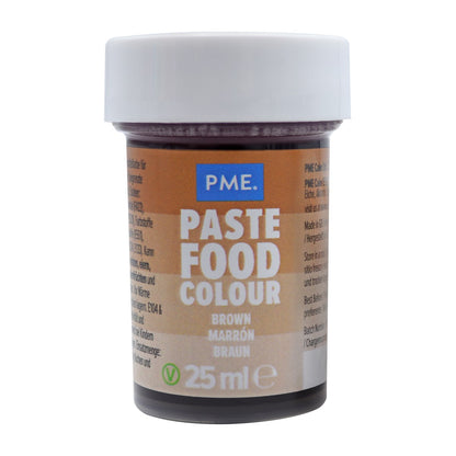 PME Colour Paste - Teddy Bear Brown - 25g