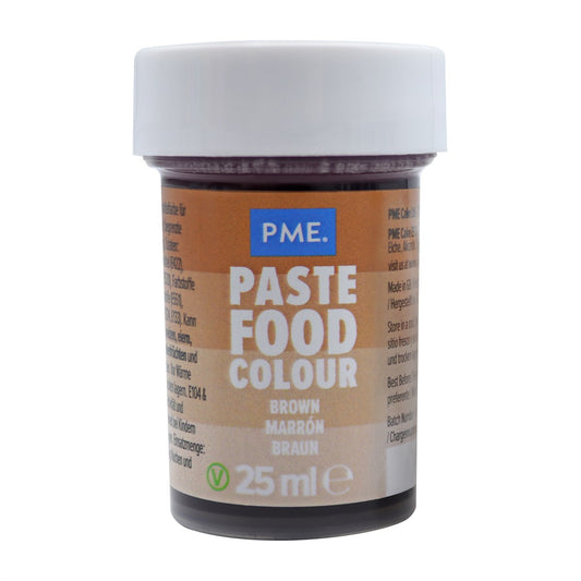 PME Colour Paste - Teddy Bear Brown - 25g
