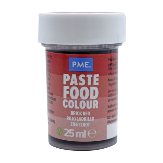 PME Colour Paste - Brick Red - 25g