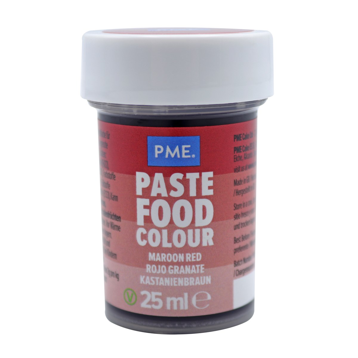 PME Colour Paste - Maroon Red - 25g