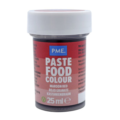 PME Colour Paste - Maroon Red - 25g