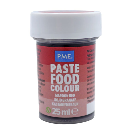 PME Colour Paste - Maroon Red - 25g