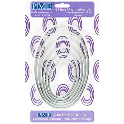PME Oval Cutter 6pc
