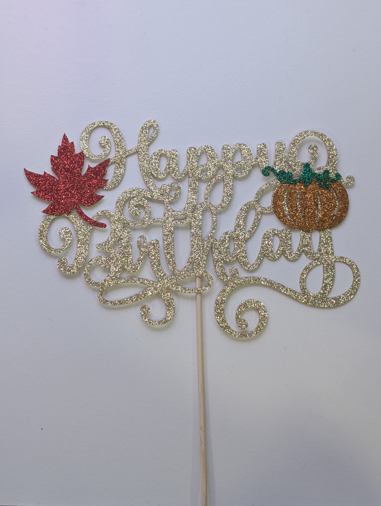 Halloween Birthday Card Topper