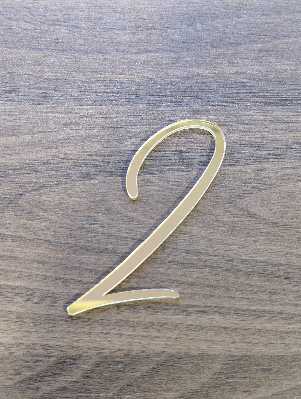 Acrylic - Number 2 - Gold