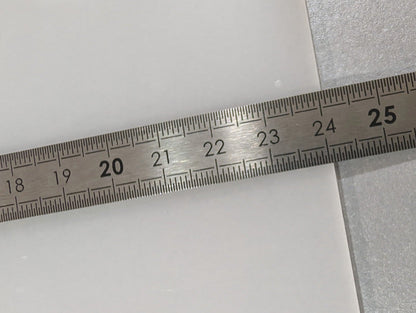 Plastic Side Scraper - Square + Rectangle 9.5"