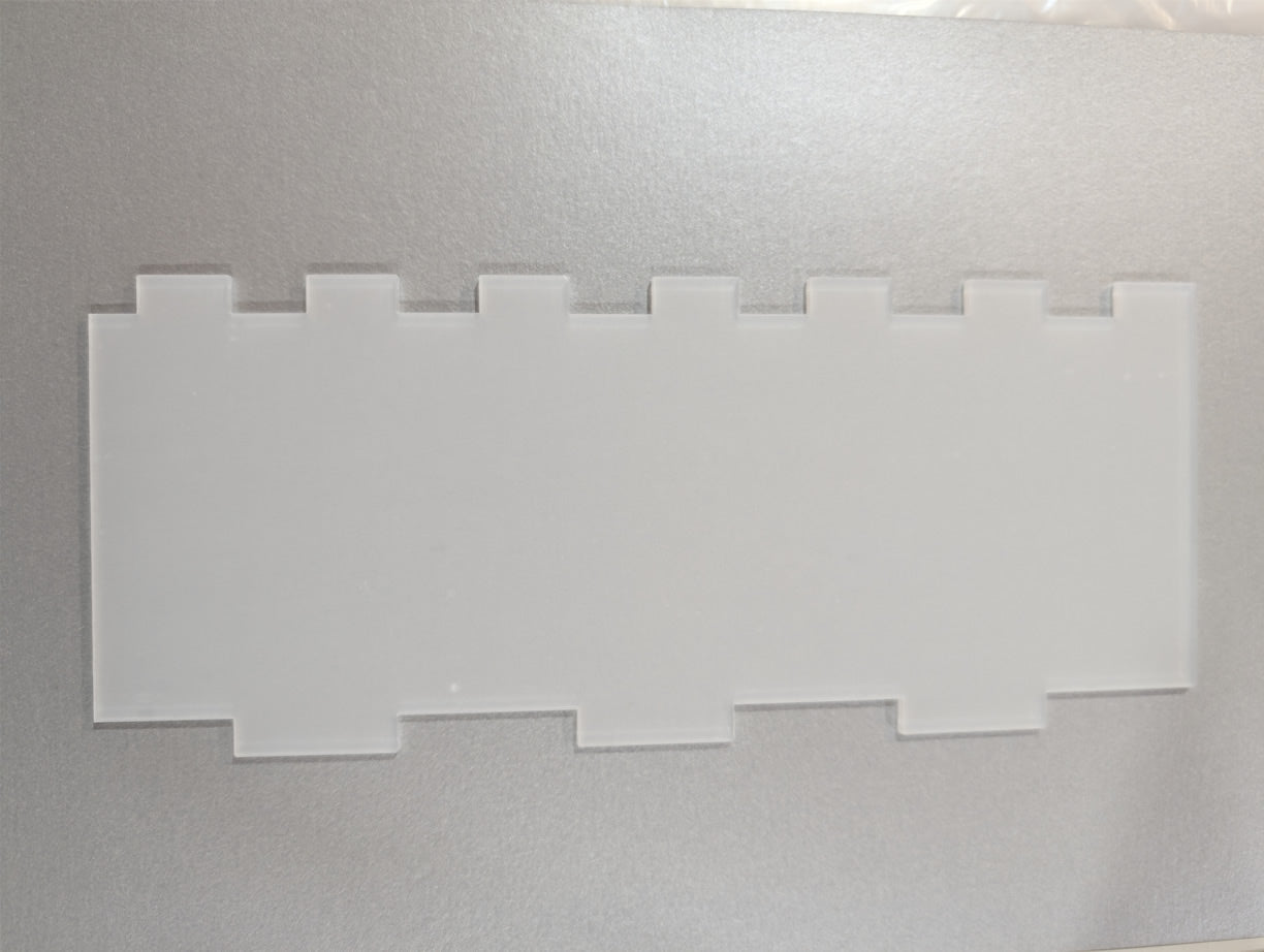 Plastic Side Scraper - Square + Rectangle 9.5"