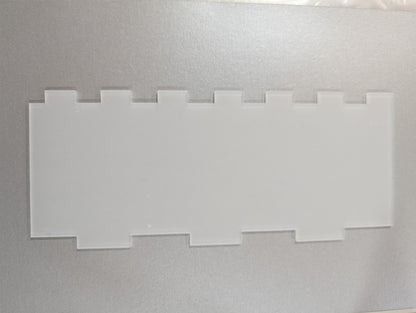 Plastic Side Scraper - Square + Rectangle 9.5"