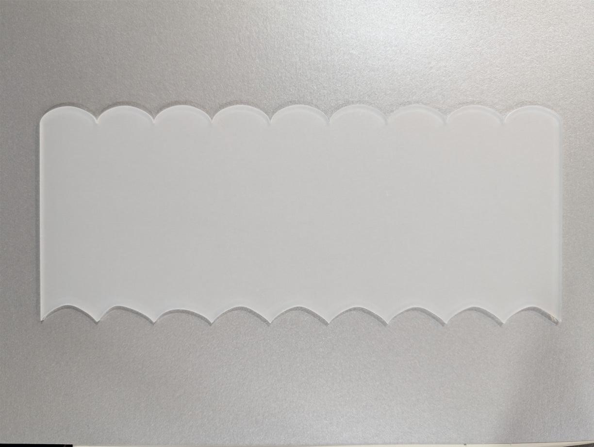 Plastic Side Scraper - Concave + Convex 9.5"