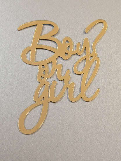 Boy or Girl Charm