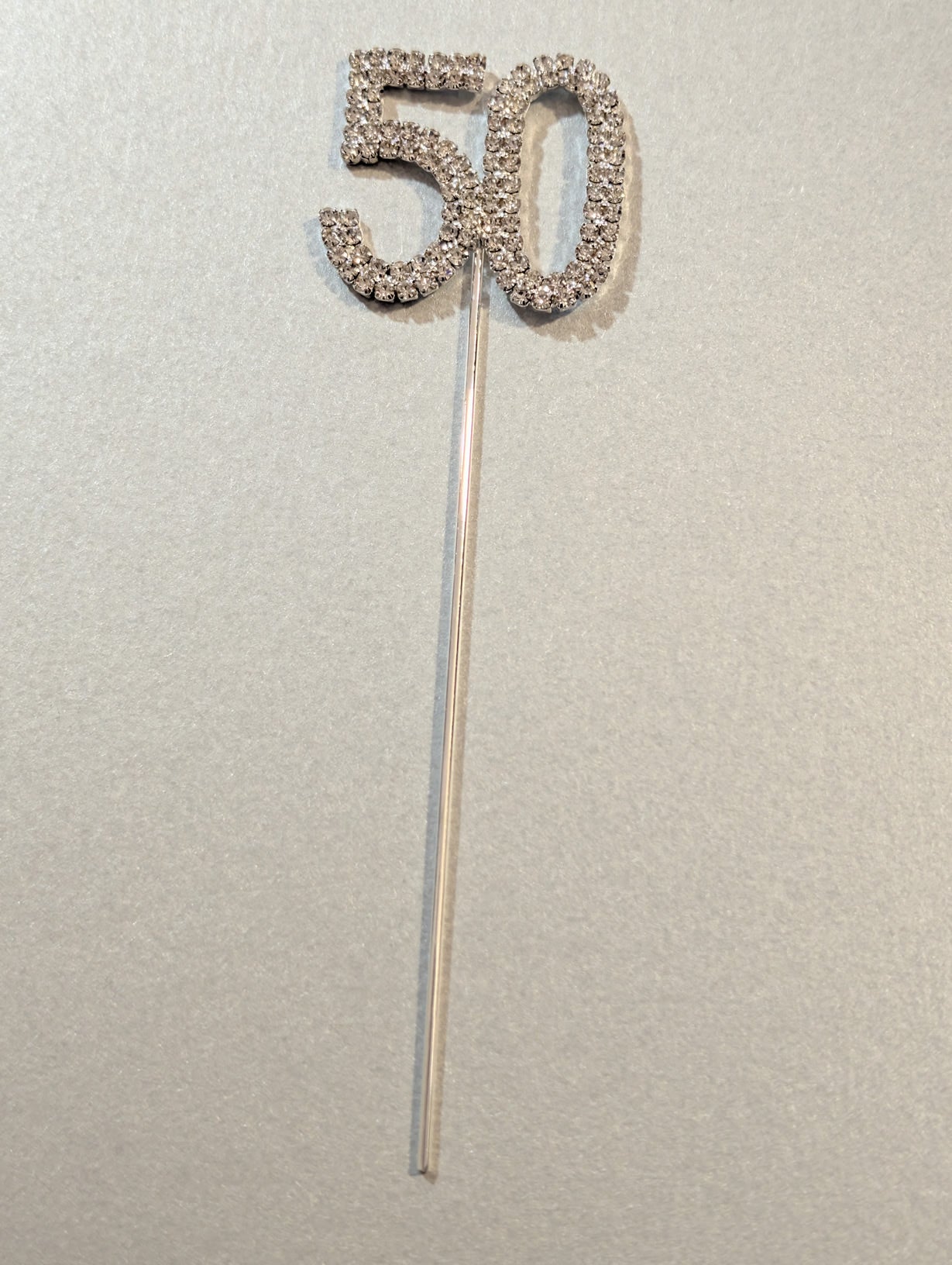 Diamante Topper - Number 50