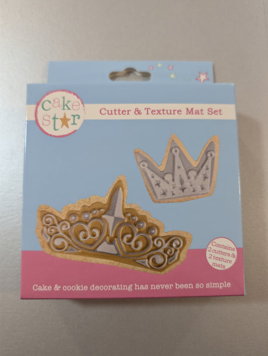 Cutter & Texture Set - Crown & Tiara