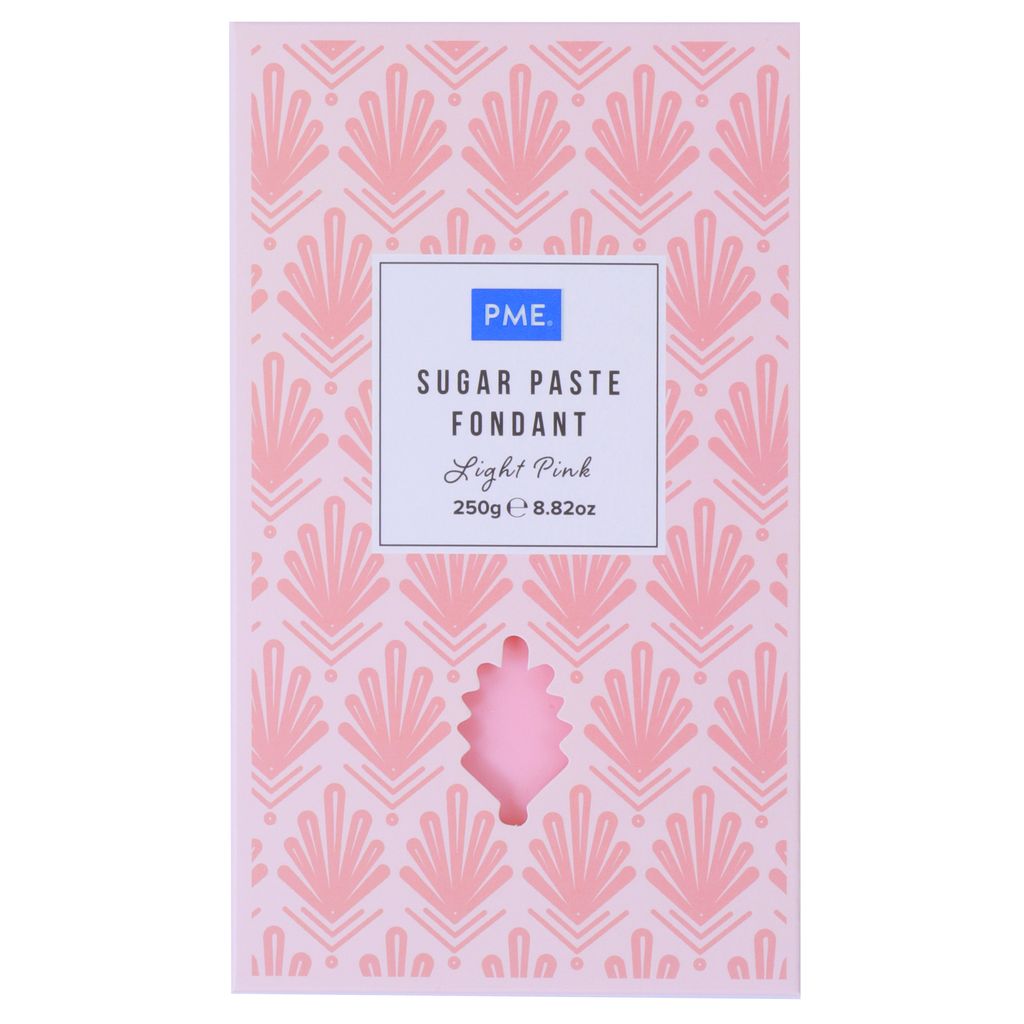 PME Sugarpaste Fondant 250g - Light Pink