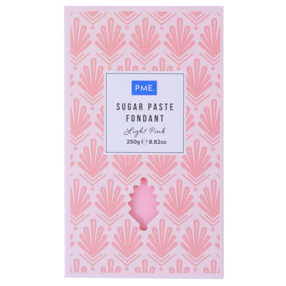 PME Sugarpaste Fondant 250g - Light Pink