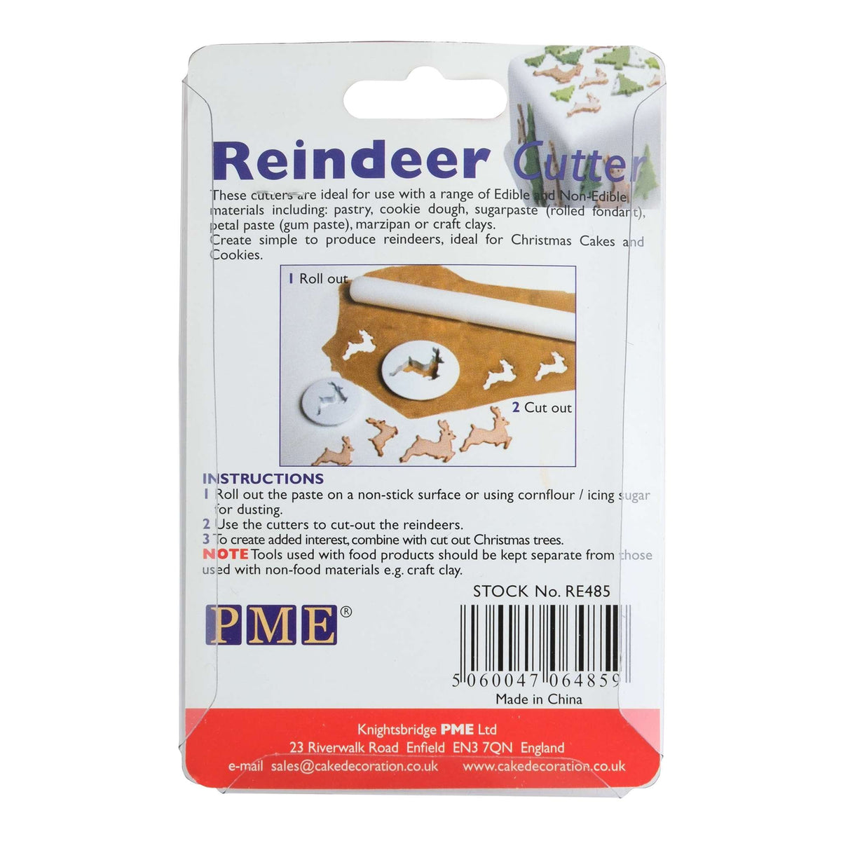 PME Reindeer Cutter 2pk