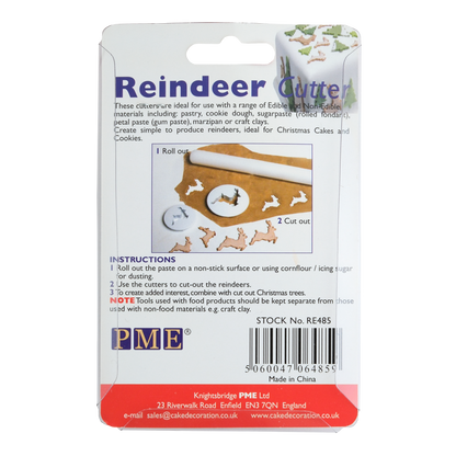 PME Reindeer Cutter 2pk