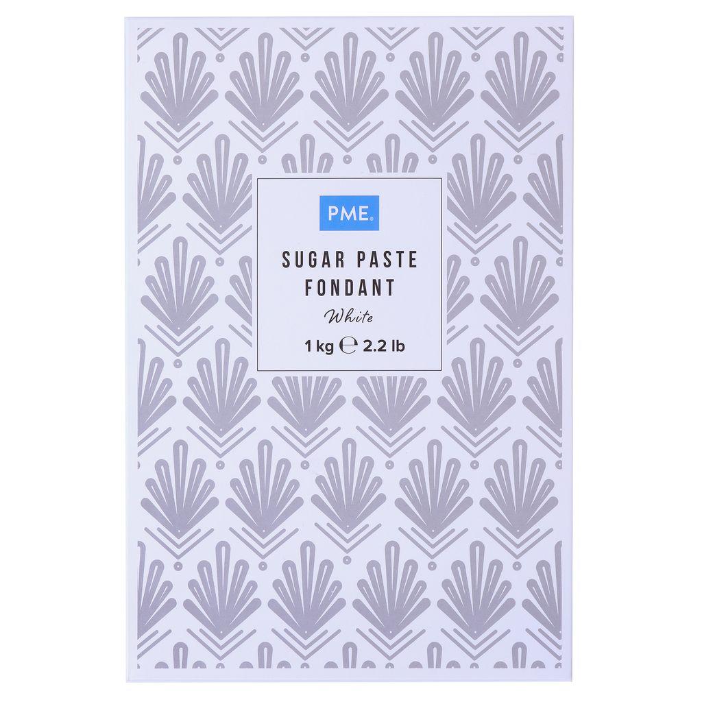 PME Sugarpaste Fondant 1kg - White