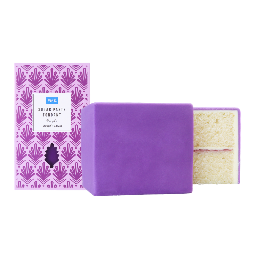 PME Sugar paste Fondant 250g - Purple