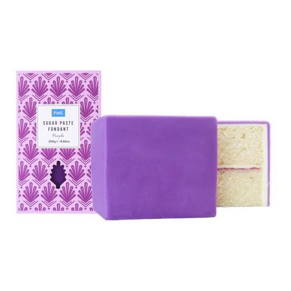 PME Sugar paste Fondant 250g - Purple
