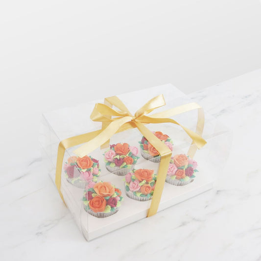 PME Crystal Cake Box - Cupcake 6 Hole