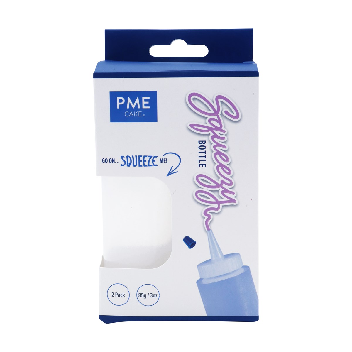 PME Plastic Squeezy Bottles 85g 2pk
