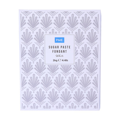 PME Sugarpaste Fondant 2kg - White