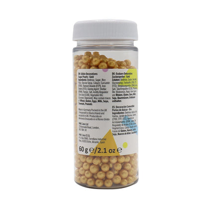 PME Sugar Pearls 60g - Gold