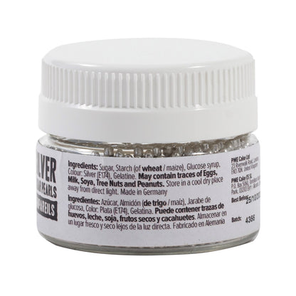 PME Silver Pearls 25g - Non-Pareils
