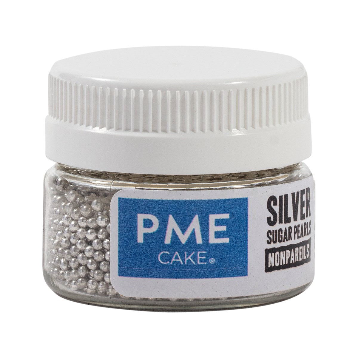 PME Silver Pearls 25g - Non-Pareils