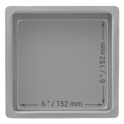 PME Pro 6"x3" Square Cake Tin